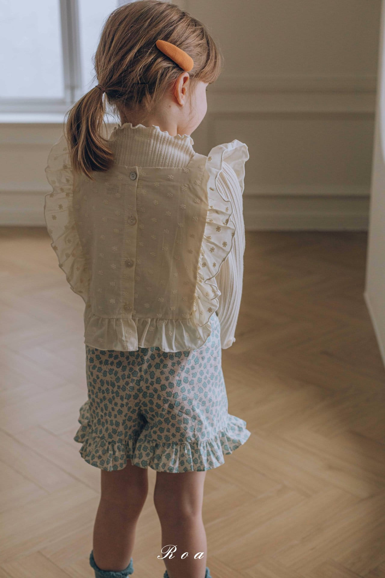 Roa - Korean Children Fashion - #littlefashionista - Fog Frill Tee - 10