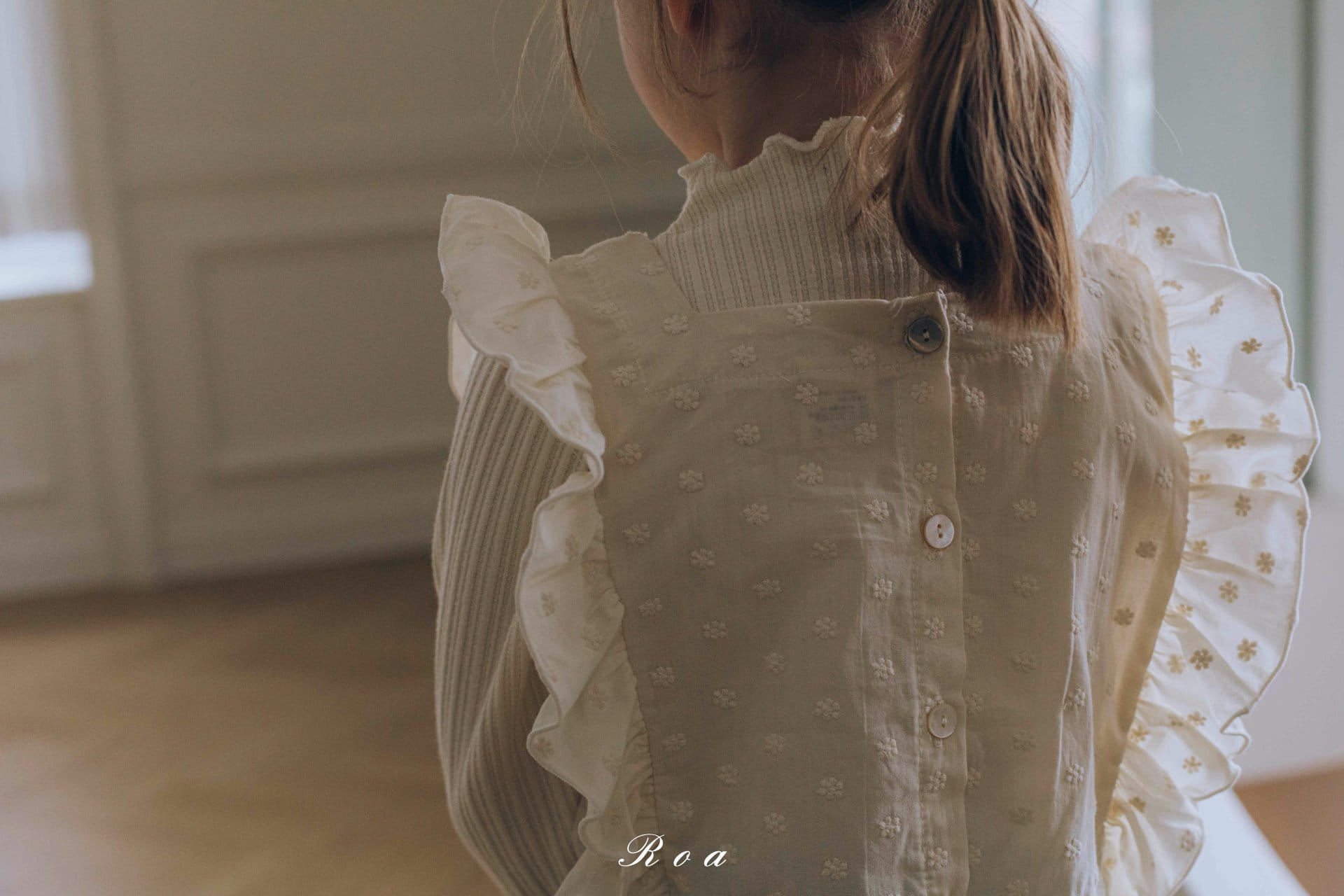 Roa - Korean Children Fashion - #magicofchildhood - Fog Frill Tee - 11