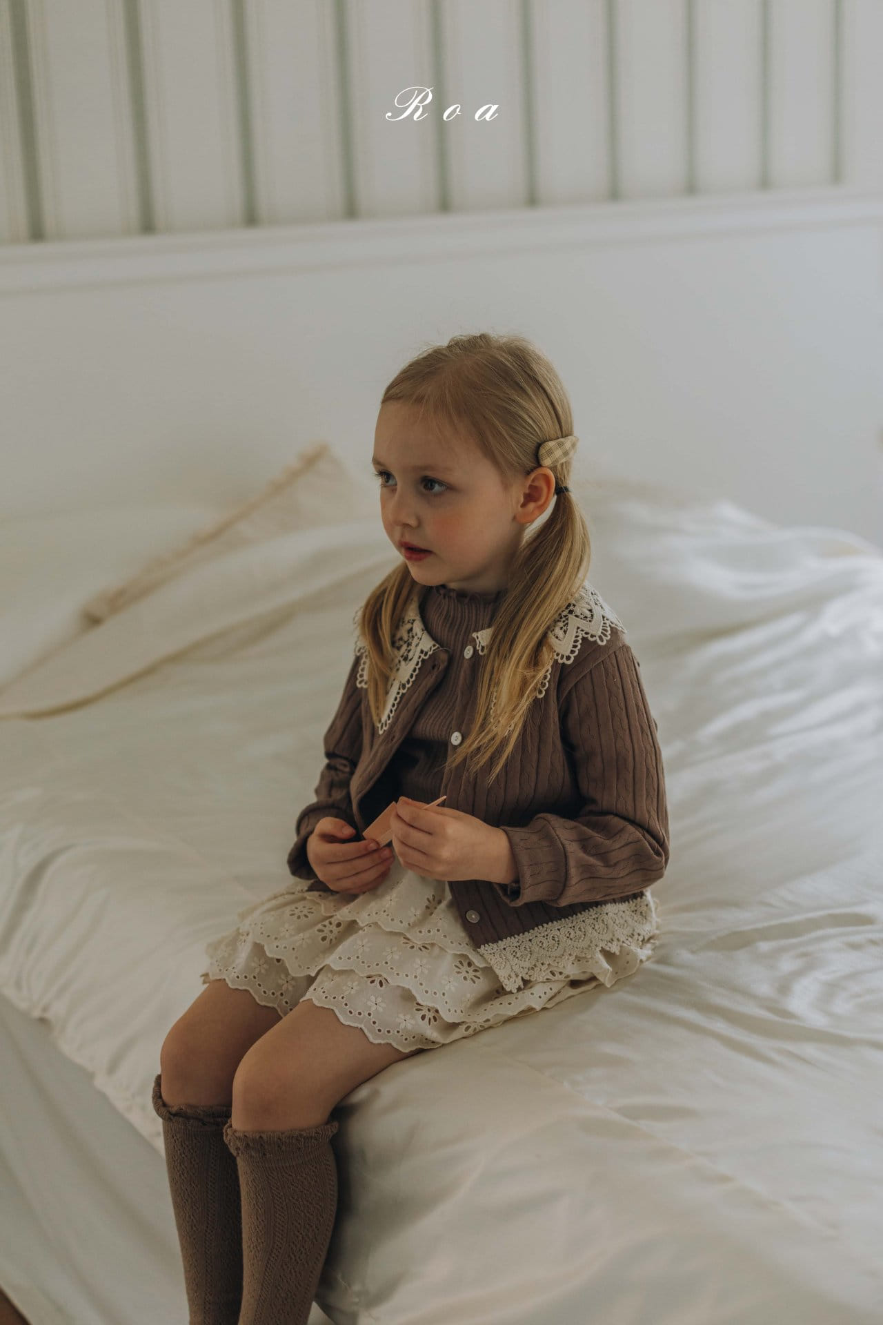 Roa - Korean Children Fashion - #minifashionista - Remi Lace Pants - 11