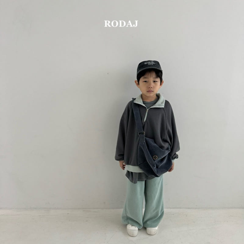 Roda J - Korean Children Fashion - #discoveringself - Qus Half Zip Up - 2