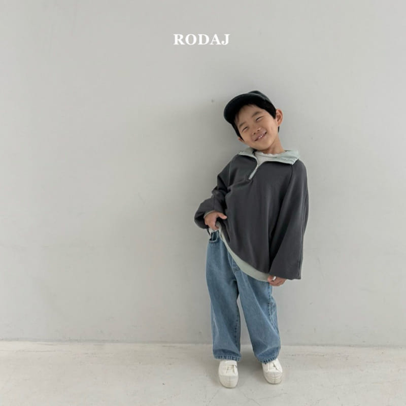 Roda J - Korean Children Fashion - #kidzfashiontrend - Qus Half Zip Up - 6