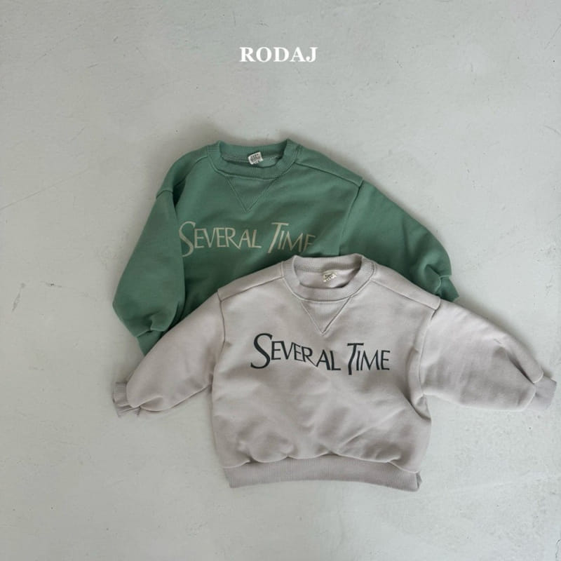 Roda J - Korean Children Fashion - #prettylittlegirls - Time Sweatshirt