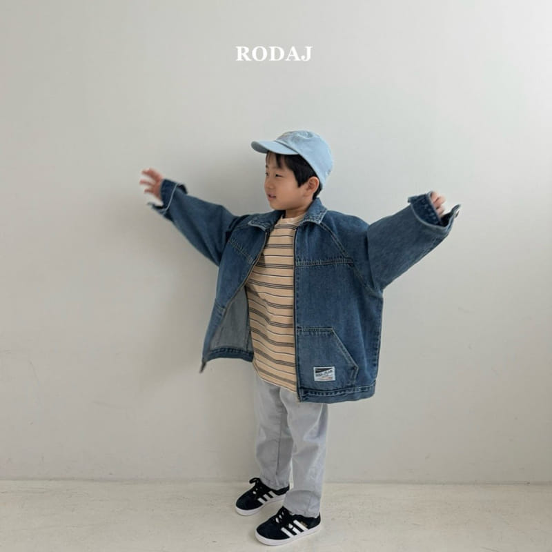 Roda J - Korean Children Fashion - #prettylittlegirls - Wars Denim Jacket - 8