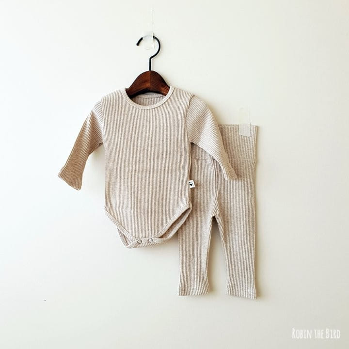 Saerobin - Korean Baby Fashion - #babyboutique - Rib Body Suit - 7
