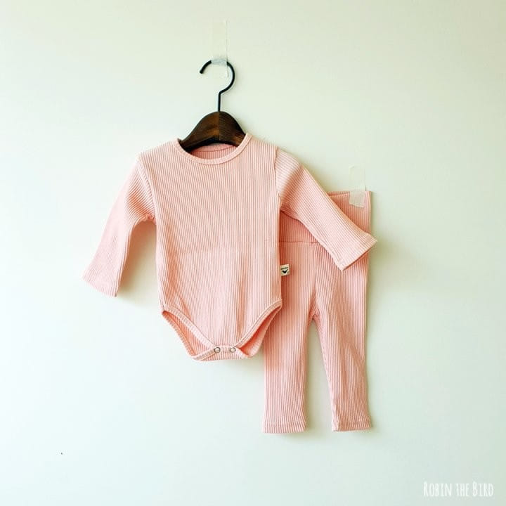 Saerobin - Korean Baby Fashion - #babyfashion - Rib Body Suit - 10