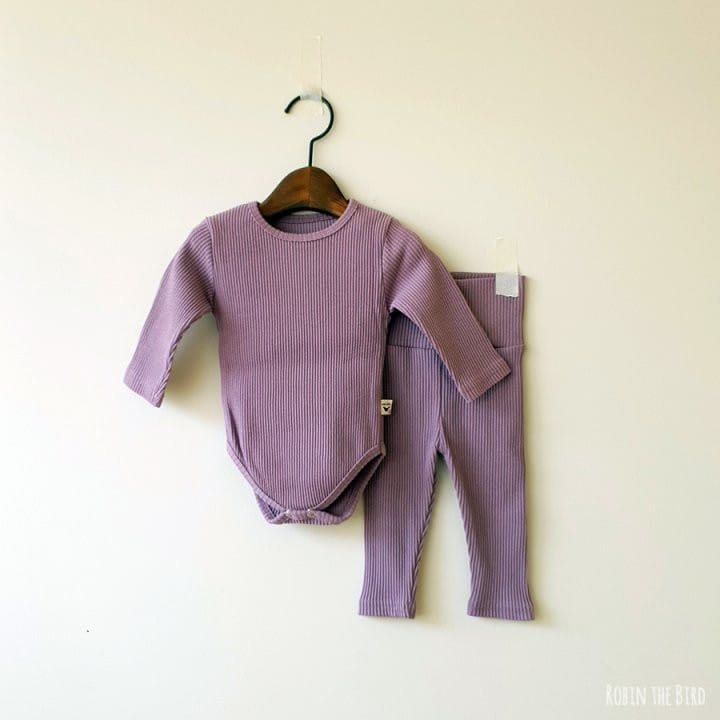Saerobin - Korean Baby Fashion - #babyfever - Rib Body Suit - 11