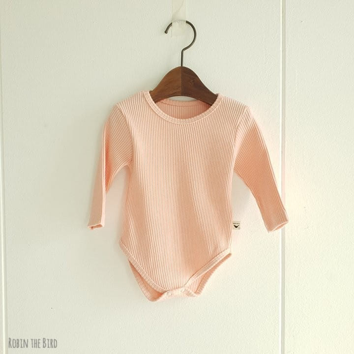 Saerobin - Korean Baby Fashion - #babywear - Rib Body Suit - 3