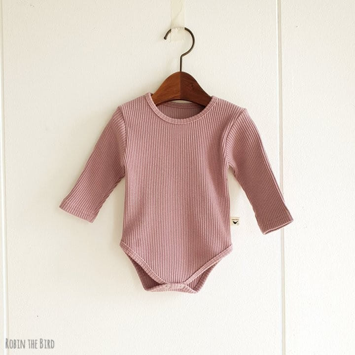 Saerobin - Korean Baby Fashion - #smilingbaby - Rib Body Suit - 6