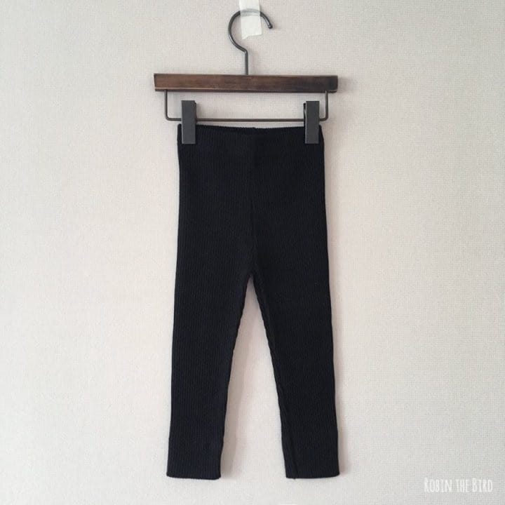 Saerobin - Korean Children Fashion - #todddlerfashion - Rib Leggings - 9