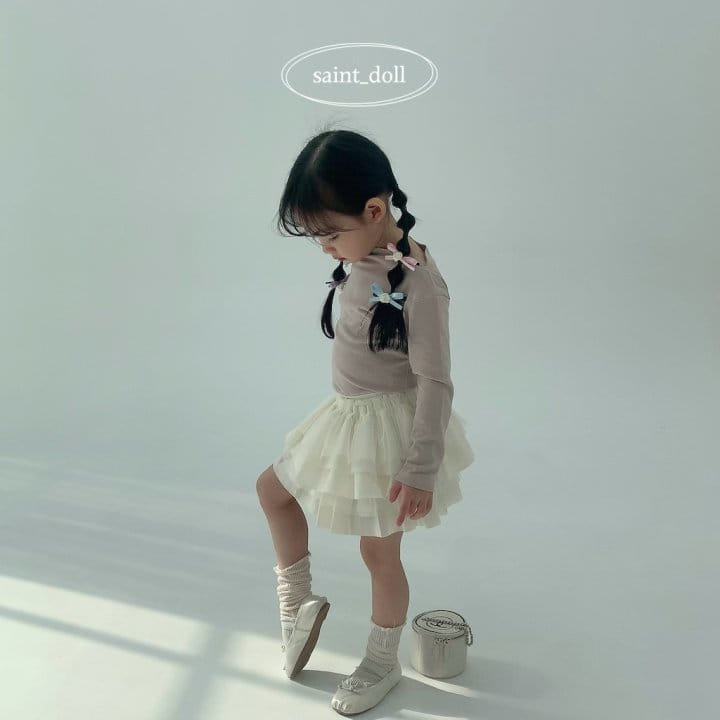 Saint Doll - Korean Children Fashion - #Kfashion4kids - Spring Boat Neck Tee With Mom - 8