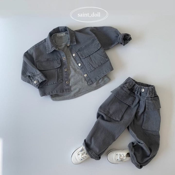 Saint Doll - Korean Children Fashion - #childrensboutique - Cargo Pants - 2