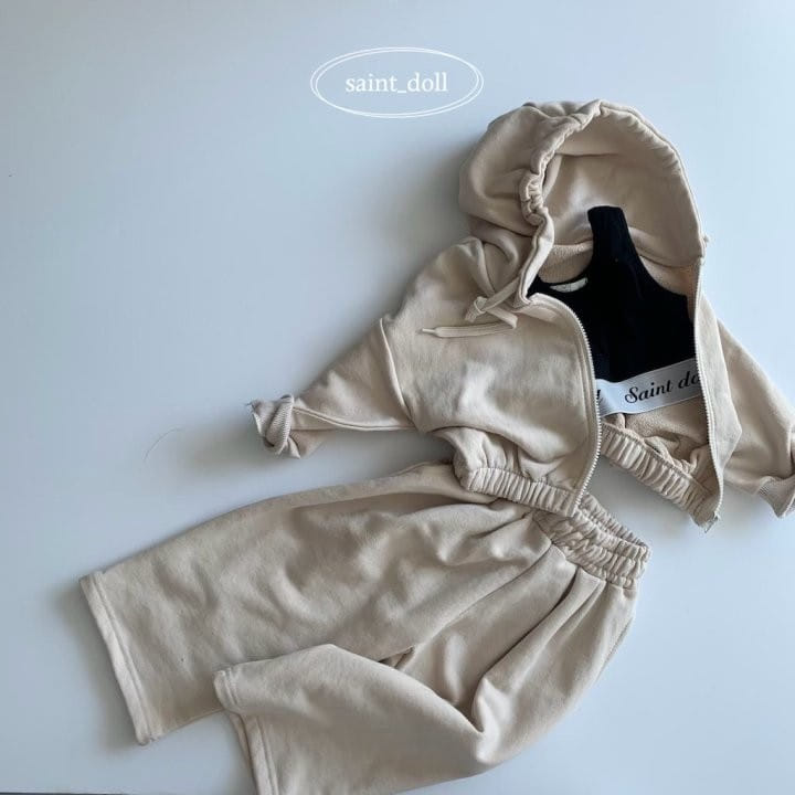 Saint Doll - Korean Children Fashion - #discoveringself - Banding Zip Up With Mom - 3
