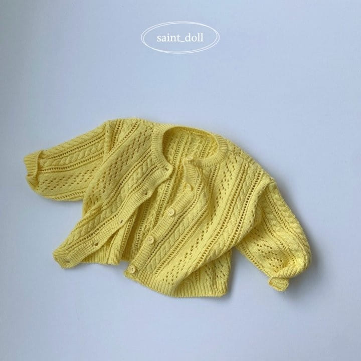 Saint Doll - Korean Children Fashion - #discoveringself - Vivid Knit Cardigan - 6