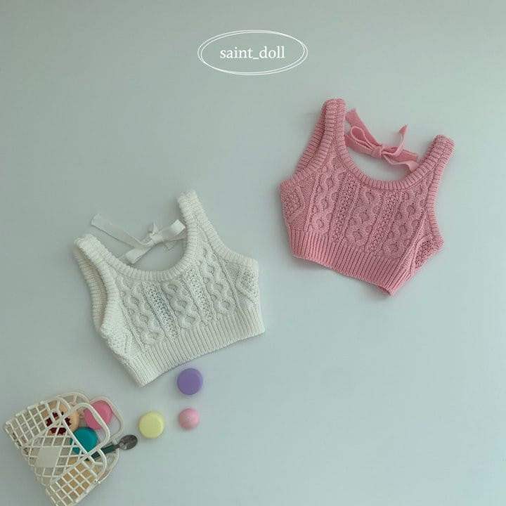 Saint Doll - Korean Children Fashion - #magicofchildhood - Ribbon Crop Knit