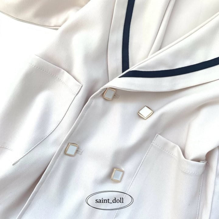Saint Doll - Korean Children Fashion - #magicofchildhood - Sera Shawl Collar Jacket - 3
