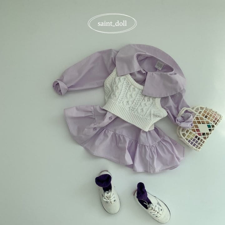 Saint Doll - Korean Children Fashion - #magicofchildhood - Mini Fril One-Piece With Mom - 4