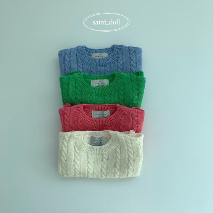 Saint Doll - Korean Children Fashion - #prettylittlegirls - Round Knit