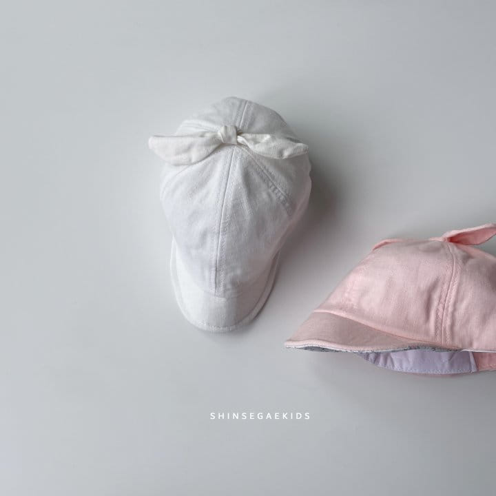 Shinseage Kids - Korean Baby Fashion - #onlinebabyshop - Ribbon Yamche Hat - 4