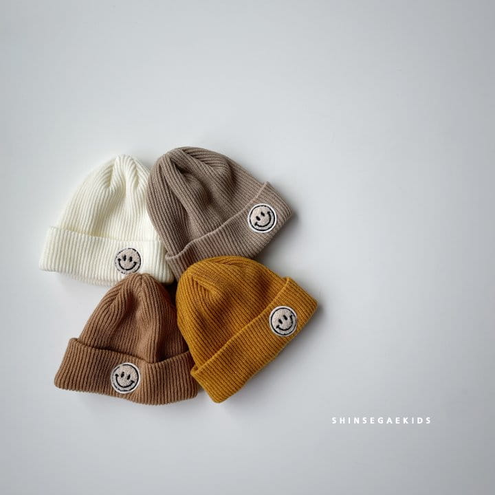 Shinseage Kids - Korean Baby Fashion - #babyfashion - Smile Small Rib Beanie - 4
