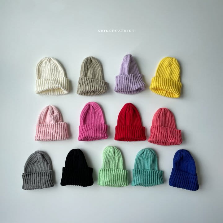 Shinseage Kids - Korean Children Fashion - #designkidswear - Spring Rib Beanie