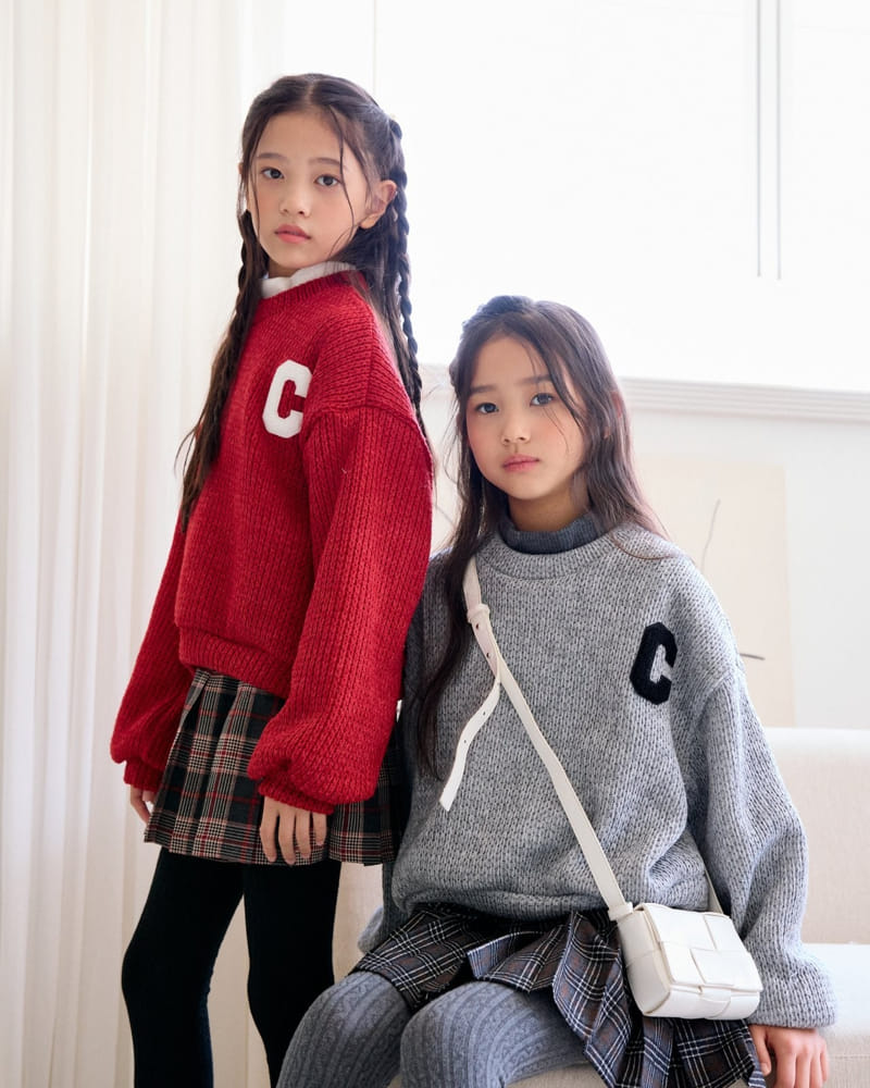 Sm2 - Korean Children Fashion - #discoveringself - Classic Kint Sweatshirt