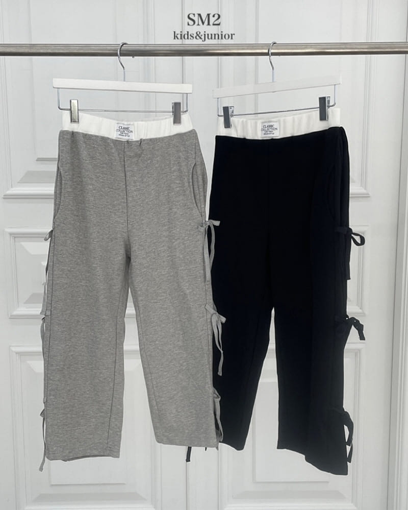 Sm2 - Korean Children Fashion - #kidsshorts - Ribbon Pants - 11