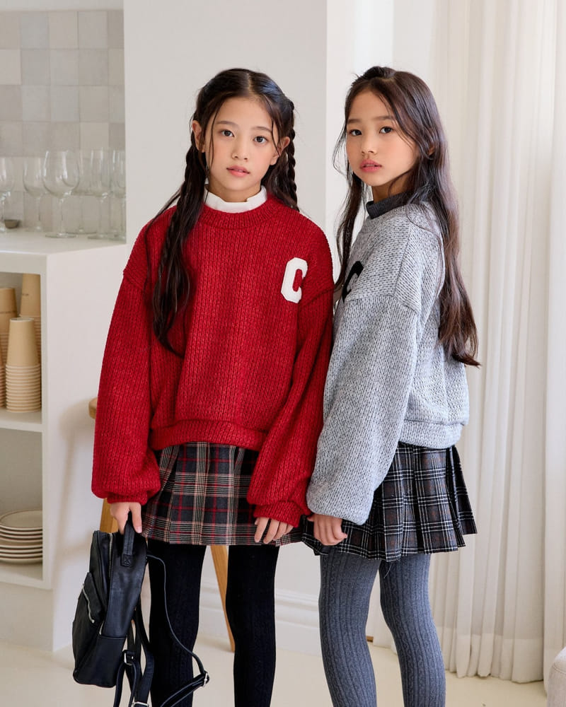 Sm2 - Korean Children Fashion - #littlefashionista - Classic Kint Sweatshirt - 7