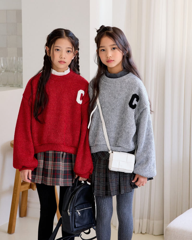 Sm2 - Korean Children Fashion - #minifashionista - Classic Kint Sweatshirt - 9