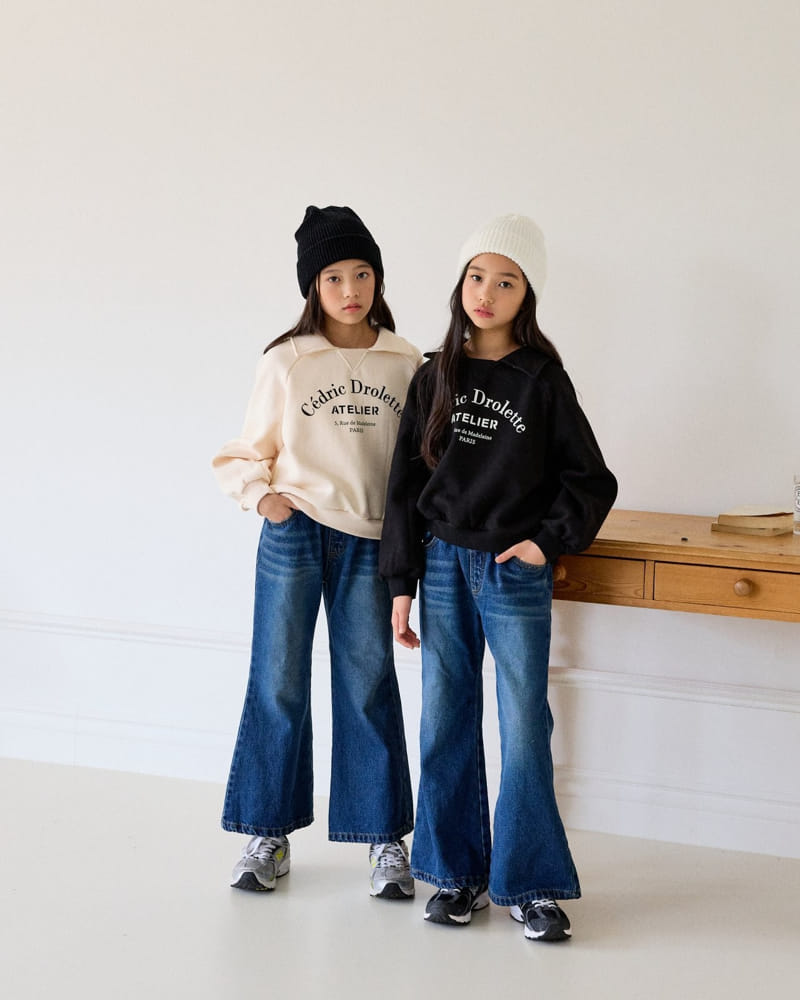 Sm2 - Korean Children Fashion - #todddlerfashion - Aterlier Collar Tee