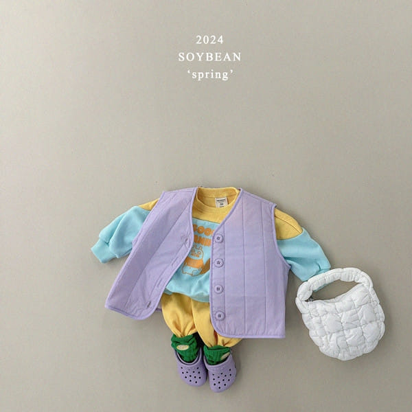 Soybean - Korean Children Fashion - #childofig - Event Padding Vest - 3