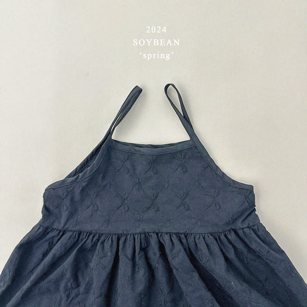 Soybean - Korean Children Fashion - #childrensboutique - Ribbon Bustier - 9
