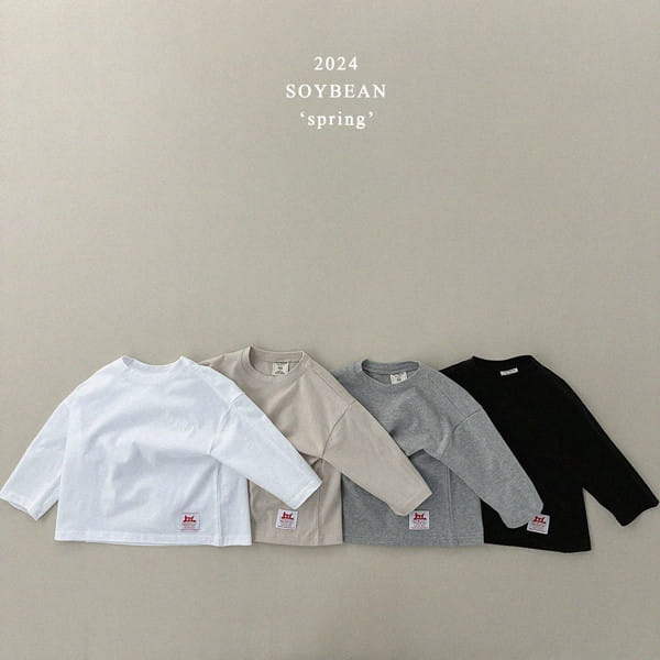 Soybean - Korean Children Fashion - #designkidswear - Patch Layered Tee