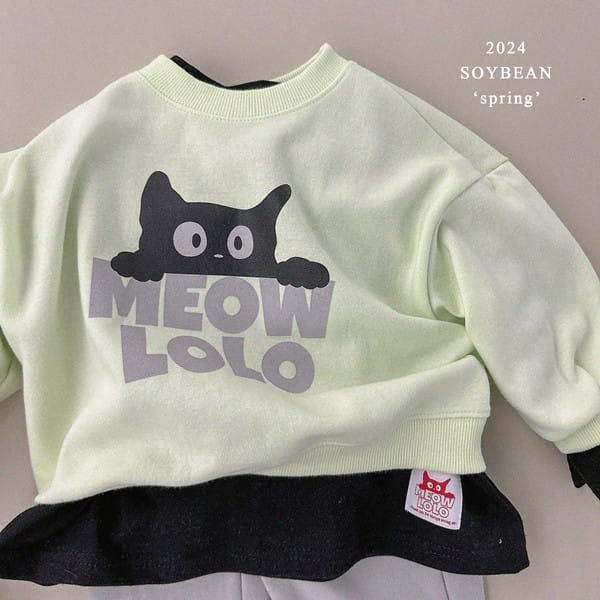 Soybean - Korean Children Fashion - #fashionkids - Lolo Color Top Bottom Set - 11
