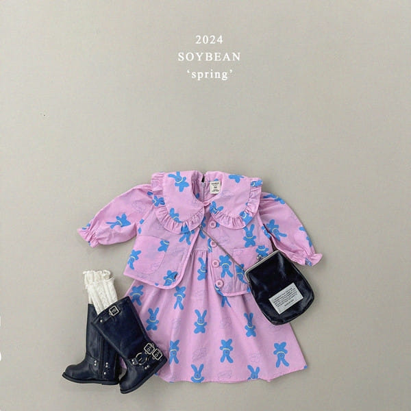 Soybean - Korean Children Fashion - #fashionkids - Rabbit Doll One-Piece - 5