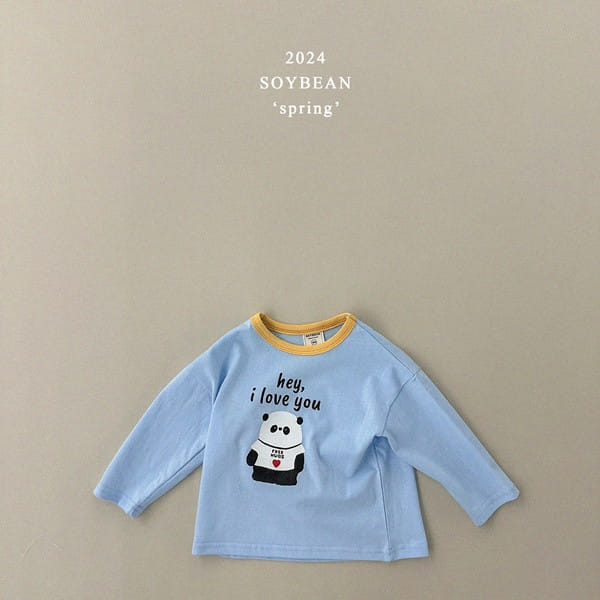 Soybean - Korean Children Fashion - #kidsshorts - Give Me a Hug Panda Tee - 9