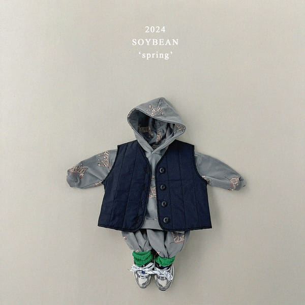 Soybean - Korean Children Fashion - #kidsstore - Event Padding Vest - 9