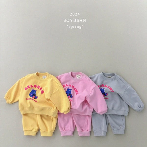Soybean - Korean Children Fashion - #kidsstore - Lucky Anroro Top Bottom Set - 9