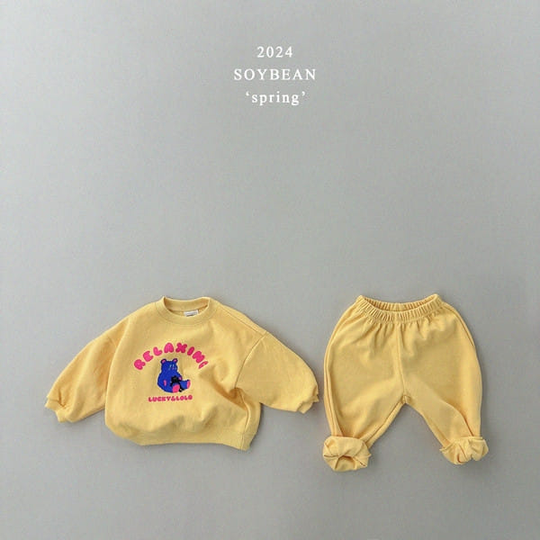 Soybean - Korean Children Fashion - #kidzfashiontrend - Lucky Anroro Top Bottom Set - 10