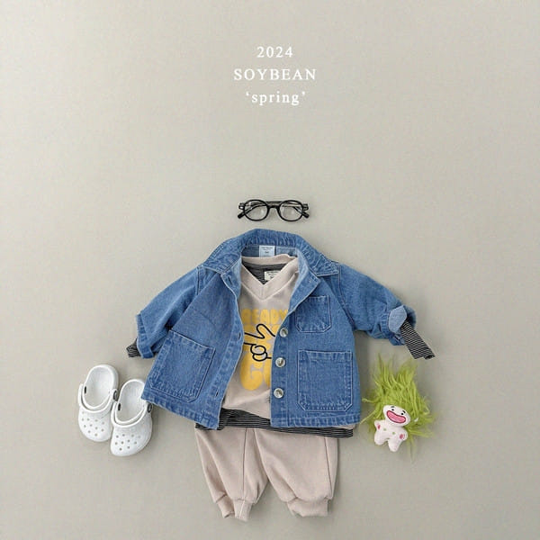 Soybean - Korean Children Fashion - #littlefashionista - Ready Go Top Bottom Set - 6