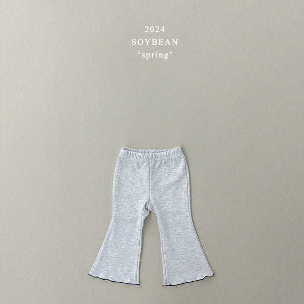 Soybean - Korean Children Fashion - #littlefashionista - Terry Boots Cut Pants - 5