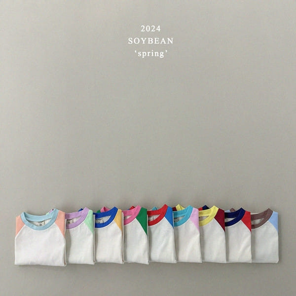 Soybean - Korean Children Fashion - #magicofchildhood - Spring Chu Raglan Tee