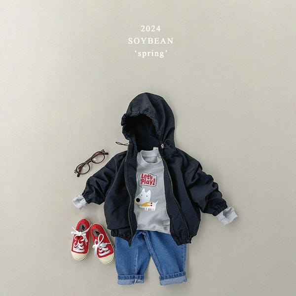 Soybean - Korean Children Fashion - #minifashionista - Anywhere Hoody Windbreak - 2