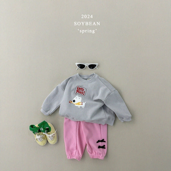 Soybean - Korean Children Fashion - #prettylittlegirls - Ribbon Jogger Pants - 3