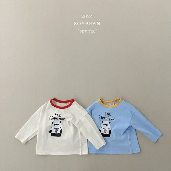Soybean - Korean Children Fashion - #todddlerfashion - Give Me a Hug Panda Tee