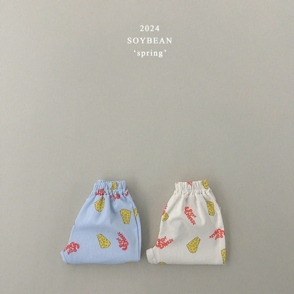 Soybean - Korean Children Fashion - #todddlerfashion - Cheese Abeng Pants - 7