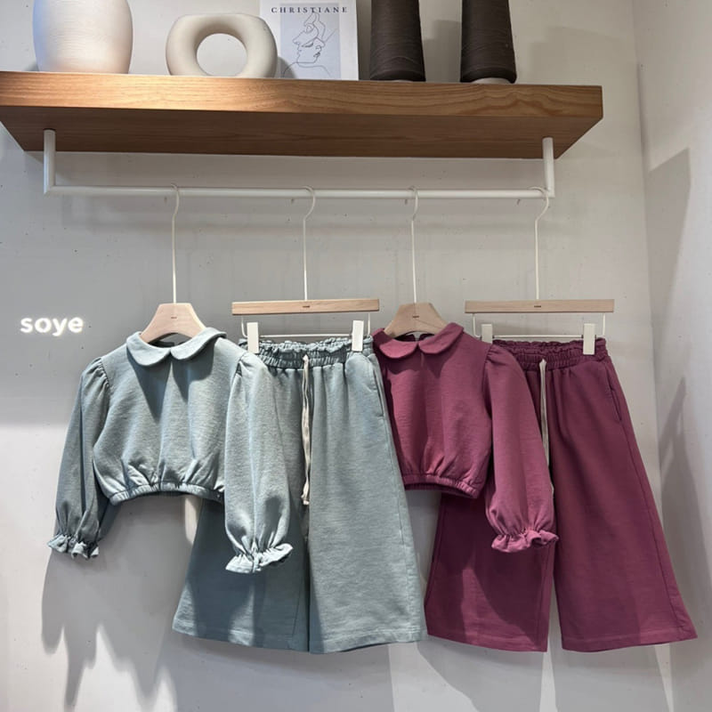 Soye - Korean Children Fashion - #prettylittlegirls - Pring Top Bottom Set