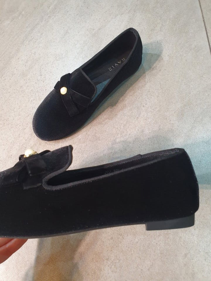 Ssangpa - Korean Women Fashion - #momslook - RA 202 Velvet Flats & Ballerinas - 3