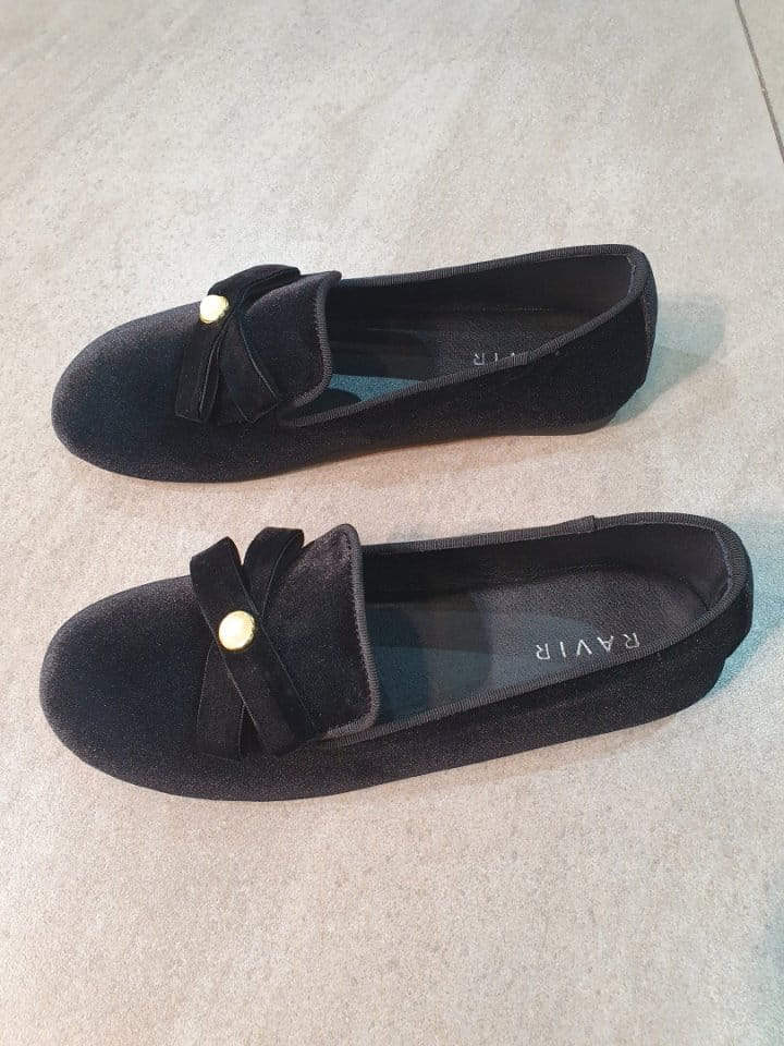 Ssangpa - Korean Women Fashion - #momslook - RA 202 Velvet Flats & Ballerinas - 5
