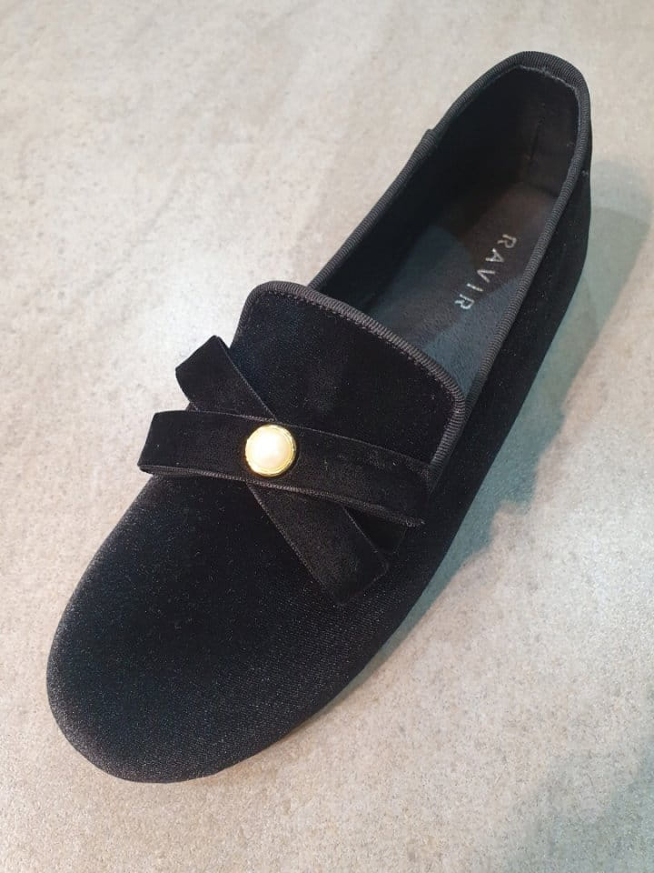 Ssangpa - Korean Women Fashion - #momslook - RA 202 Velvet Flats & Ballerinas - 4