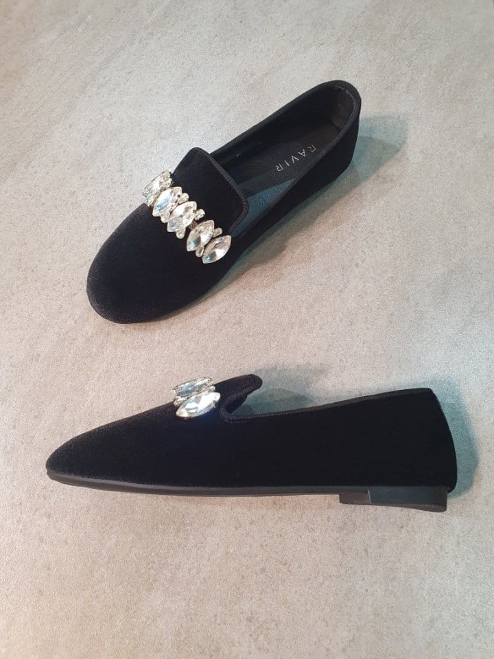 Ssangpa - Korean Women Fashion - #momslook - RA 204 Velvet Flats & Ballerinas - 4